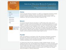 Tablet Screenshot of aerc-eval.com
